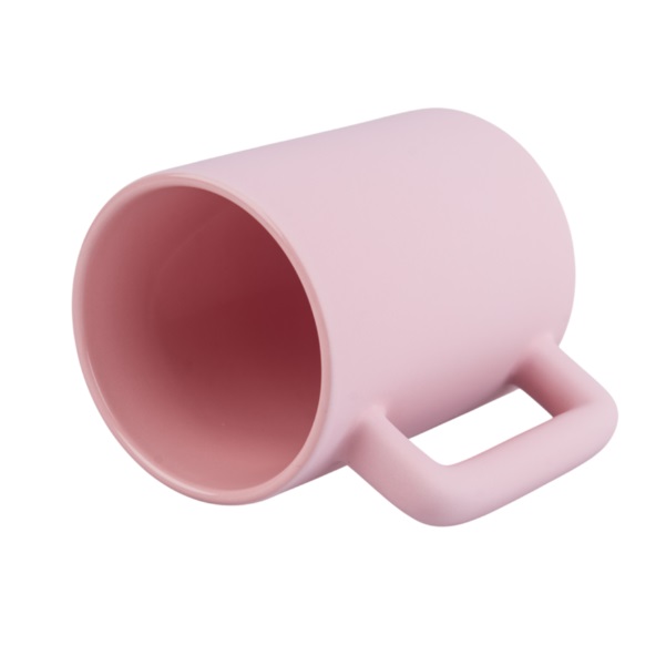 Coloured Matte Sublimation Mug - Rectangular Handle
